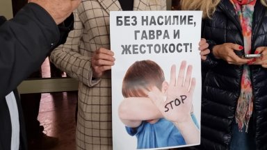 Стотици протестираха в страната под надслов "Гласът на народа срещу насилието над деца“ (снимки)