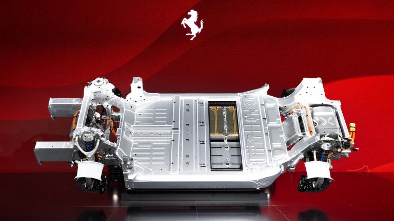 Ferrari разкри платформата на първия си електрически автомобил