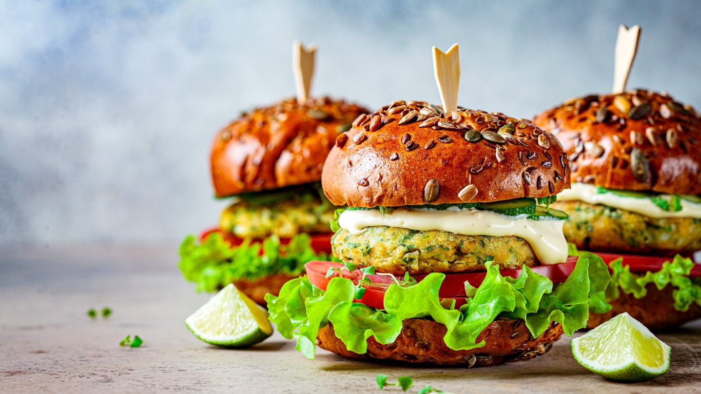 Вегетариански бургери от нахут
