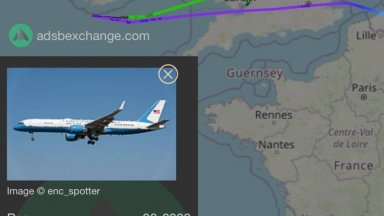 Самолет превозващ американския министър на отбраната Пийт Хегсет направи непланирано