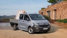 Volkswagen пусна нова версия на Transporter с двойна кабина и платформа