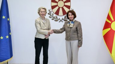 На срещата си вчера с председателя на Европейската комисия Урсула