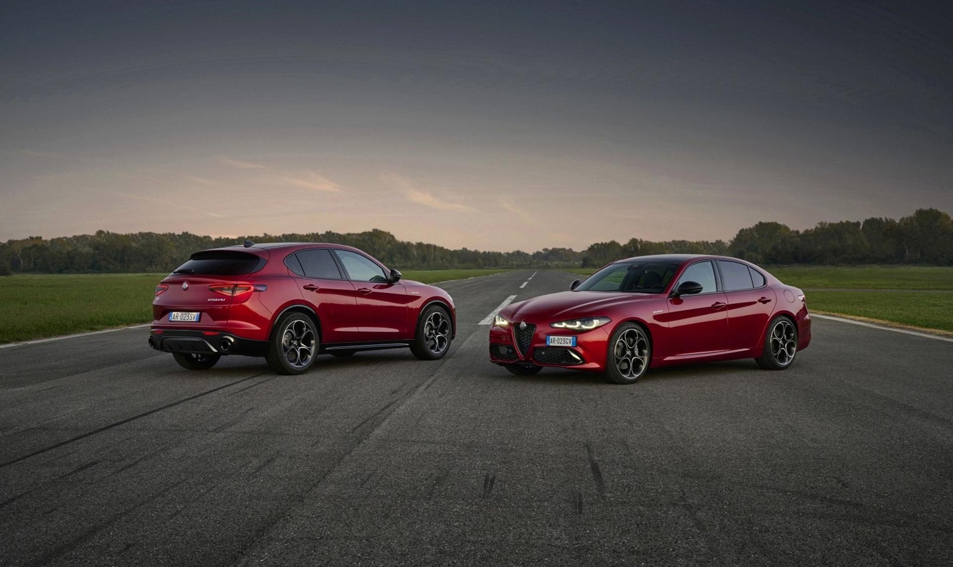 Alfa Romeo Stelvio и Alfa Romeo Giulia