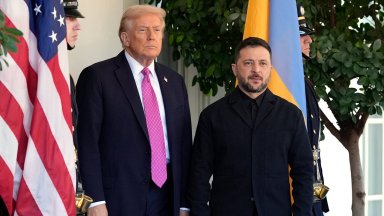 Тръмп пак посрещна Зеленски в Белия дом, но сделка за "Томахоук" май няма да има (видео/снимки)