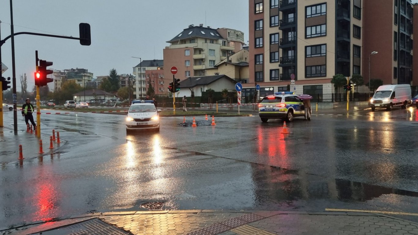 Задържаха 45-годишната шофьорка, която избяга, след като блъсна пешеходец в София