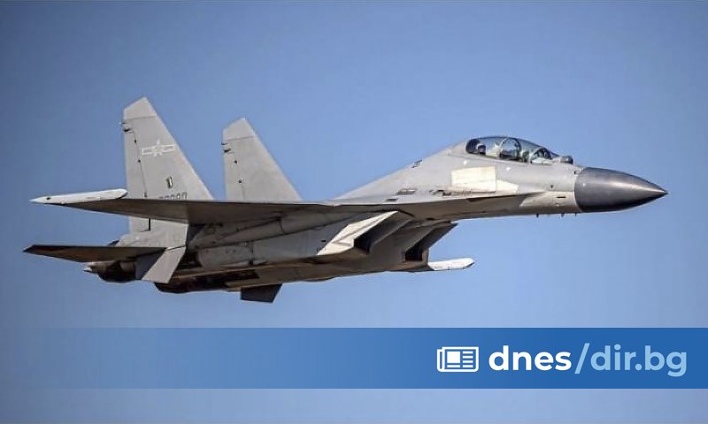 台湾は、島の近くに中国の戦闘機が大量に存在していると報告
