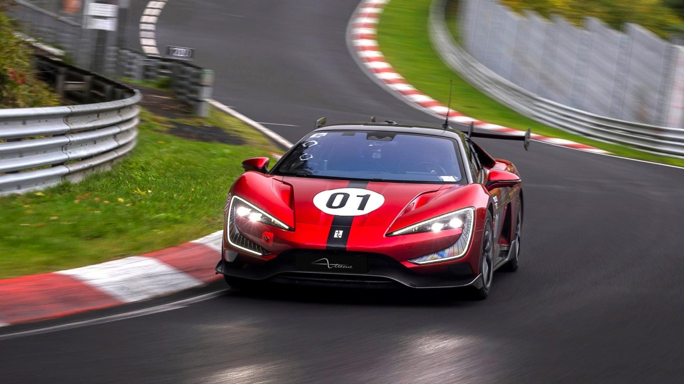 Китайска суперкола постави нов рекорд на пистата „Нюрбургринг“