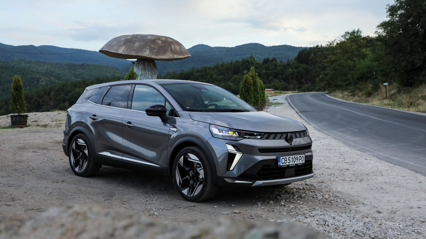 Renault Symbioz стига до морето с разход от 3,8 литра на 100 км