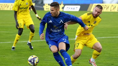 Шедьовър в последната минута огорчи и отне победата на "Левски" в Добрич