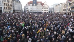 Лайпциг излезе на протест срещу изказване на Мерц и в защита на мигрантите