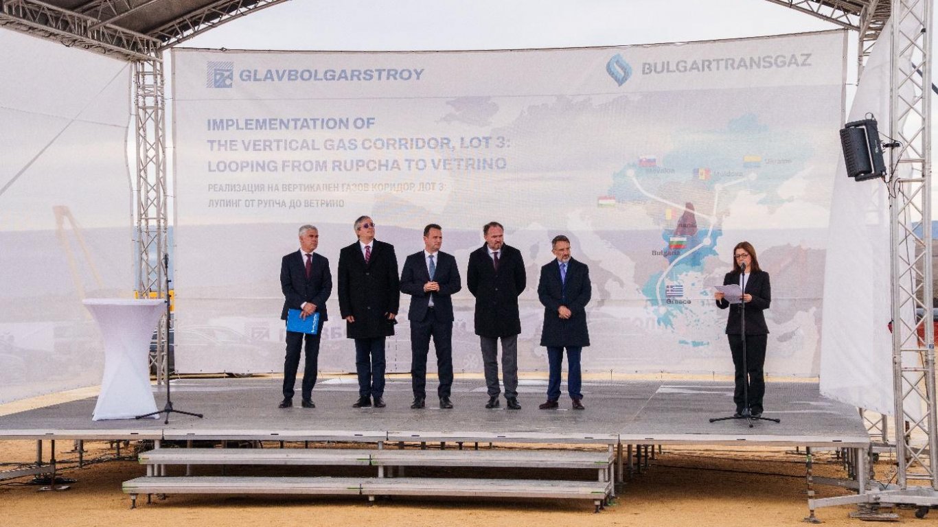 Главболгарстрой напредва по ключови участъци от Вертикалния газов коридор