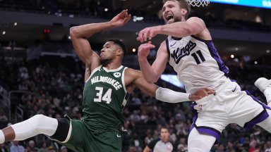 Янис се завърна и бе най-добър, ала Милуоки не издържа срещу Сакраменто