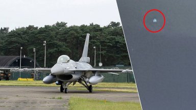 Засякоха големи дронове над въздушна база на НАТО в Белгия