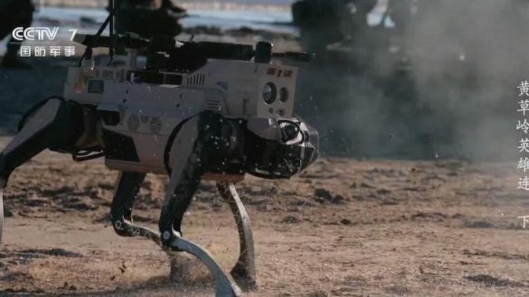 Концепцията на Китай: Армия от роботи ще превзема противниковите градове