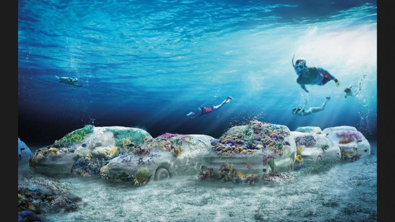 Подводен парк в Маями разкрива красотата на кораловите рифове (видео)