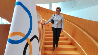 Весела Лечева е в Лозана по лична покана от новия президент на МОК