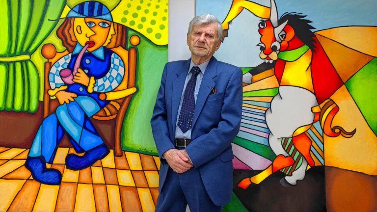 Стойчо Зерлиев показва в картини "Песента на душата"