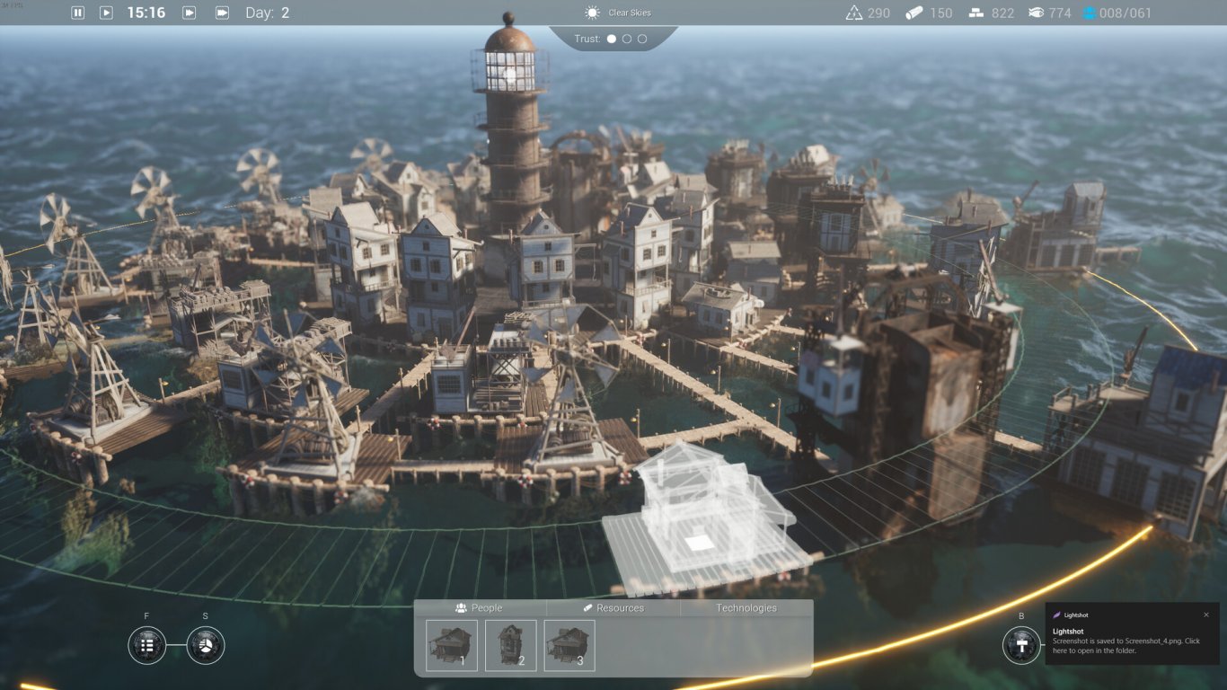 Frostpunk на вода: Drownlight потапя играчите в оцеляване сред безкраен океан