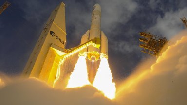 Европейската ракета "Ариана 6" успешно излетя от Южна Америка