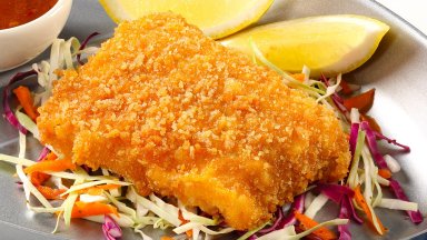 Хрупкаво: Паниран костур