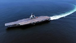 Китай прие на въоръжение нов самолетоносач с електромагнитни катапулти