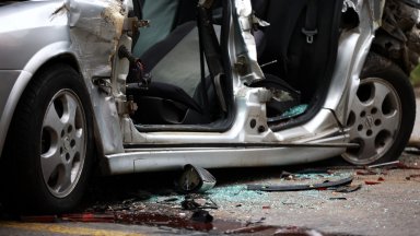 Катастрофа с три коли взе жертва край Сливен