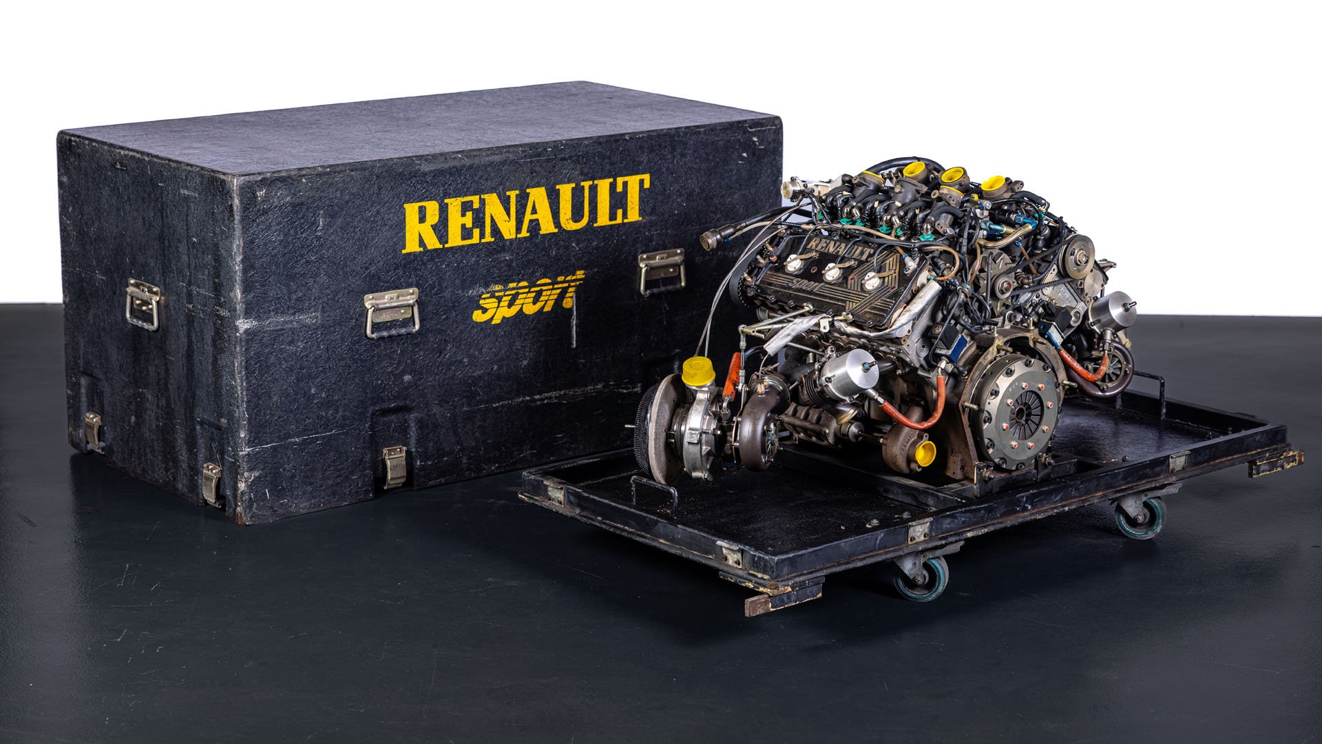 Двигател на Renault Elf V6 Turbo EF15