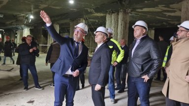 Караджов: Пловдив ще има по-голям тунел от на НДК, със спирки, асансьори (снимки)
