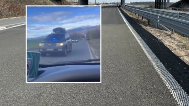 Кортеж на НСО с президента на Ливан навлезе в насрещното с висока скорост (видео)