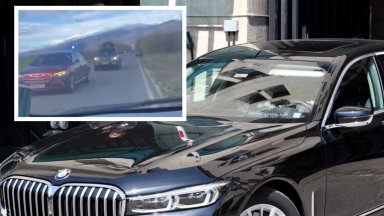 НСО за кортежа с ливанския президент: Заснелият видеото е заплаха на пътя