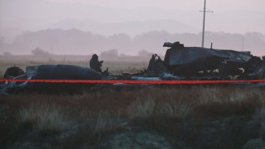 Намерена е черната кутия на турския военен самолет, който се разби в Грузия (снимки)