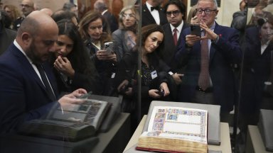 В Рим ще бъде изложена една от най-впечатляващите илюстрирани библии от Ренесанса