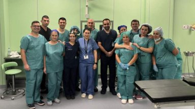 За първи път във ВМА бяха извършени бъбречни трансплантации