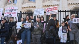 Столичани и варненци излязоха на протест след случая с прегазеното куче Мая (снимки)