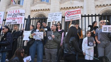 Столичани и варненци излязоха на протест след случая с прегазеното куче Мая (снимки)