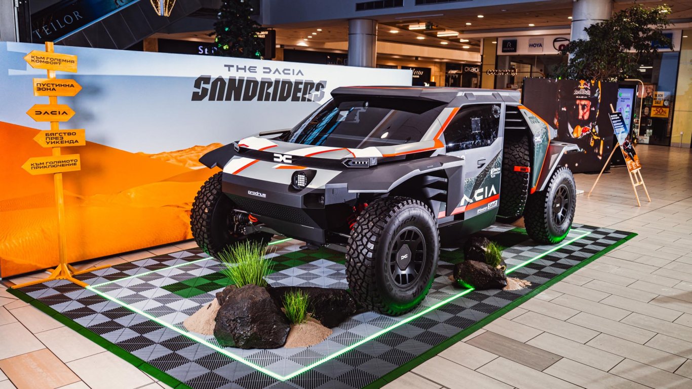 Dacia Sandriders пристигна в България от пясъчните дюни