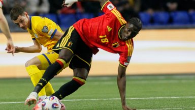 Казахстански вратар отложи белгийските празненства