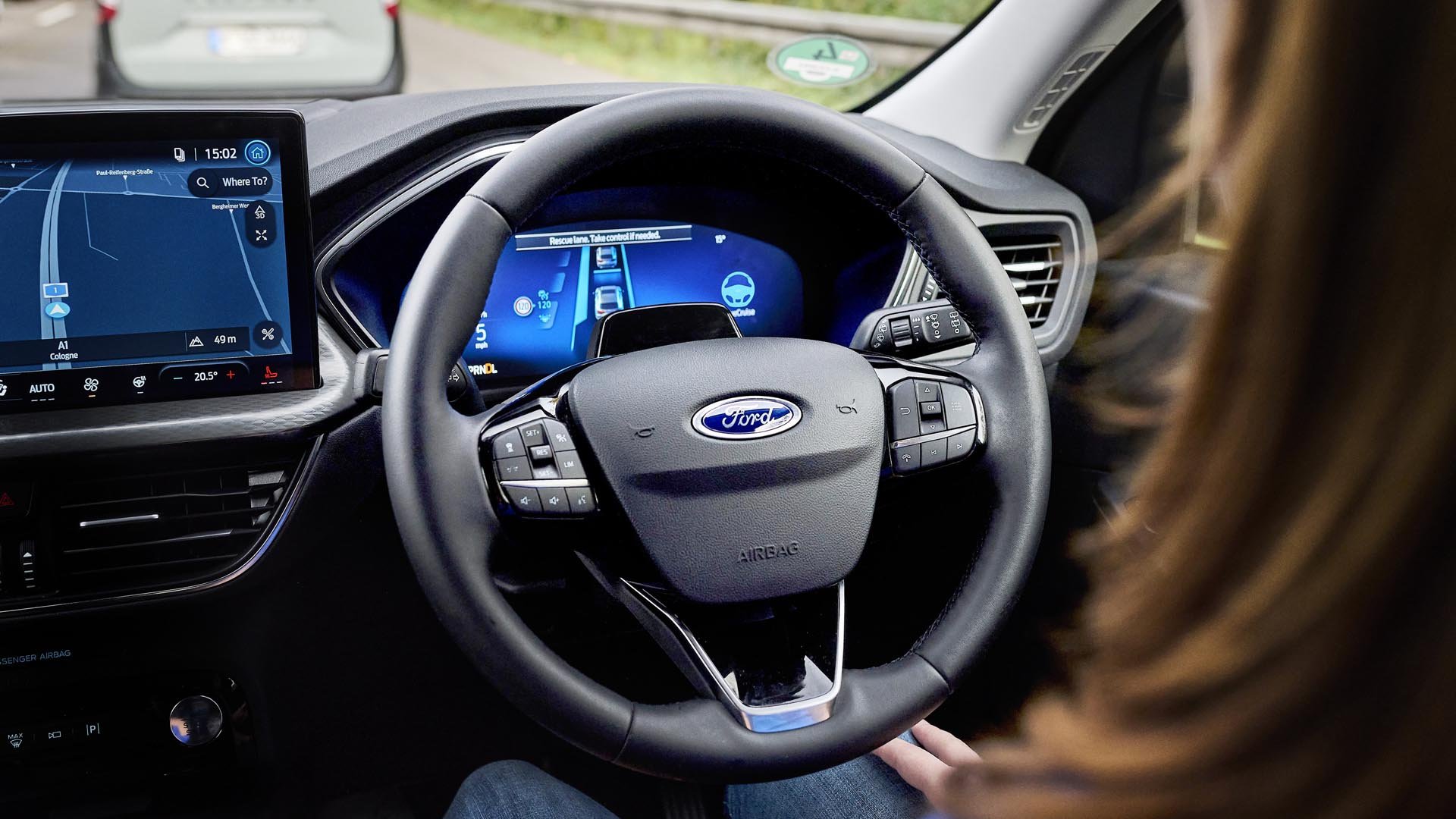 Системата BlueCruise позволява на водачите на Ford Puma, Puma Gen-E, Kuga и Ranger PHEV да шофират без ръце