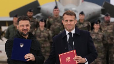 Макрон: Ако в мирния план няма възпиране, руснаците ще атакуват отново Украйна