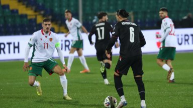 Световни квалификации: България - Грузия 1:0, страхотен гол на Георги Русев (на живо)