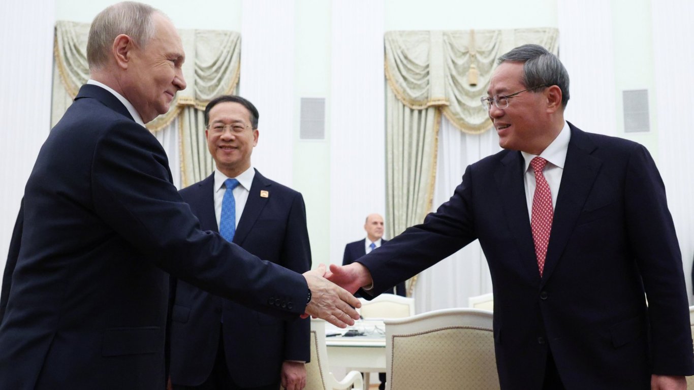 Путин прие китайския премиер Ли Цян в Москва