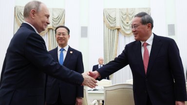 Путин прие китайския премиер Ли Цян в Москва