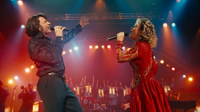 Хю Джакман и Кейт Хъдсън огласят кината със "Song Sung Blue" през декември