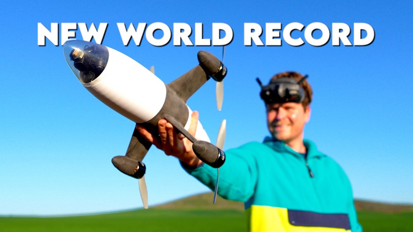 Създадоха най-бързия дрон в света