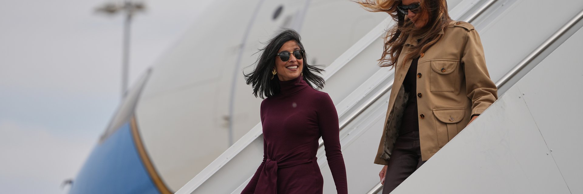 Мелания и Уша - първите дами и модни икони се отправиха на общо пътуване (снимки/видео)