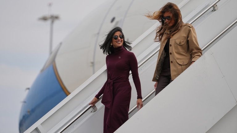 Мелания и Уша - първите дами и модни икони се отправиха на общо пътуване (снимки/видео)