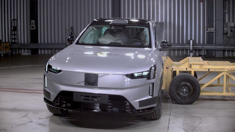 Volvo EX90 получи 5 звезди в тестовете за безопасност на Euro NCAP