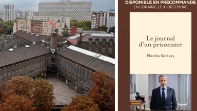 Саркози издава "Дневникът на един затворник" за трите седмици зад решетките
