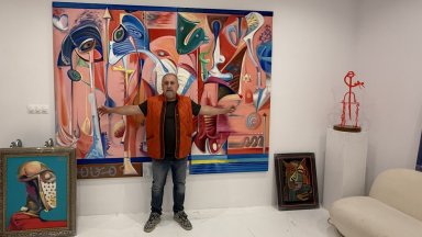 Най-скъпо продаващият български художник с пътуваща изложба от  Ню Йорк до София и Западна Европа
