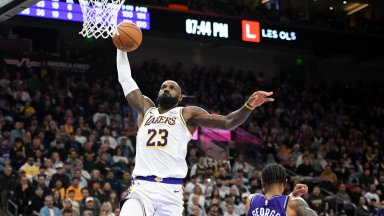 Лейкърс набира скорост с Лука и ЛеБрон заедно на терена - четвърта поредна победа